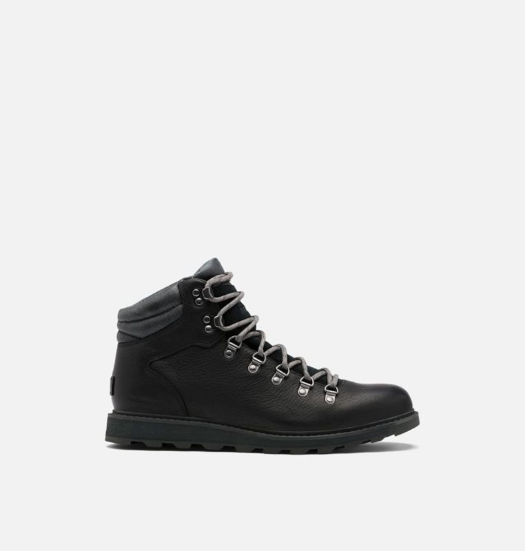 Mens Booties Black - Sorel Madson™ II Hiker - 649-OSGVDZ